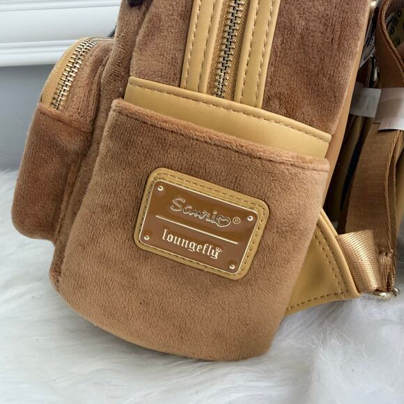 New Loungefly x Sanrio Monkichi Scented Mini Backpack - Picture 3 of 11